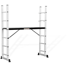 aluminum ladders and scaffold or walk boards